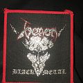 Venom - Patch - Venom - Black Metal Vintage Red Border Patch