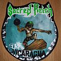 Sacred Reich - Patch - Shaped Sacred Reich-Surf Nicaragua Backpatch