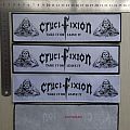 Crucifixion - Patch - Crucifixion-Take It Or Leave It strip patch + shirt NOW AVAILABLE