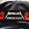 Metallica - Patch - Metallica ADMCMLXXXIV Strip!