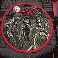 Slayer - Patch - Slayer - Live Undead Red Border / Green Fog Patch 1984