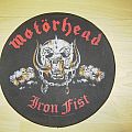 Motörhead - Patch - Motörhead "Iron Fist" Back Patch