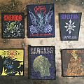Protector - Patch - Protector Obituary Sepultura various original first issue patches