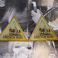 Manilla Road - Patch - Manilla Road - Crystal Logic Triangle Patch (Goldborder Version)