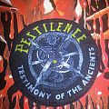 Pestilence - Patch - Pestilence - Testimony Of The Ancients circle patch