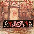 Black Sabbath - Patch - Vintage Mob Rules Strip Patch