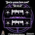 Pentagram - Patch - Official Pentagram woven strip patches