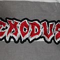 Exodus - Patch - Exodus - Logo backshape