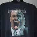 Brutal Truth - TShirt or Longsleeve - 1997 Brutal Truth Album Sounds Of Animals Fighting Long Sleeve T-Shirt