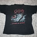 Obituary - TShirt or Longsleeve - Obituary - Cause of Death European Tour 1990