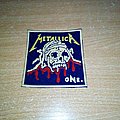 Metallica - Patch - Metallica - One rubber