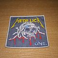 Metallica - Patch - Metallica - One, rubber patch