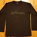 Satyricon - TShirt or Longsleeve - SATYRICON - black logo relief, LS, xl