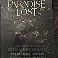 Paradise Lost - Other Collectable - Paradise Lost-30th Anniversary Poster From Halifax Gig