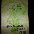 Metallica - Other Collectable - metallica-and guest of all pass(damaged justice tour 88-89)