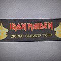 Iron Maiden - Patch - Iron Maiden World Slavery Tour Patch