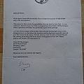 Cradle Of Filth - Other Collectable - fc letter