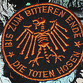 DIE TOTEN HOSEN - Patch - DIE TOTEN HOSEN Patch BIS ZUM BITTEREN ENDE