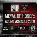 Wacken Open Air 2006 - Other Collectable - Wacken Open Air 2006 METAL OF HONOUR Promo DVD ALLIED ASSAULT