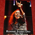 Dio - Other Collectable - METAL HAMMER Poster DIO Ronnie