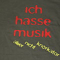 Knorkator - TShirt or Longsleeve - KNORKATOR Shirt ICH HASSE MUSIK
