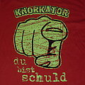 Knorkator - TShirt or Longsleeve - KNORKATOR Shirt DU BIST SCHULD