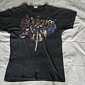 Saxon - TShirt or Longsleeve - SAXON Crusader European tour shirt - 1984