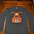 Megadeth - TShirt or Longsleeve - Megadeth 2022 Red Vic Flames ls (Amazon)
