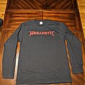 Megadeth - TShirt or Longsleeve - Megadeth 2022 Red Logo Distressed ls (Amazon)