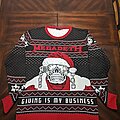 Megadeth - Hooded Top / Sweater - Megadeth 2021 Giving is My Business ugly Christmas sweater