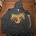 Megadeth - Hooded Top / Sweater - Megadeth 2012 Countdown to Extinction 20th anniversary zip up