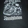 All Out War - TShirt or Longsleeve - All Out War - Annihilation