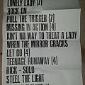 Q5 - Other Collectable - Q5 setlist