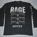 Rage - TShirt or Longsleeve - Rage ‎– Unity