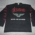 Saxon - TShirt or Longsleeve - Saxon ‎– Denim And Leather