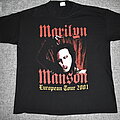 Marilyn Manson - TShirt or Longsleeve - Marilyn Manson European Tour 2001