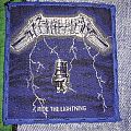 Metallica - Patch - Metallica Ride the Lightning blue border