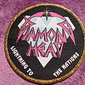 Diamond Head - Patch - Diamond Head lightning to the Nations woven circle