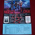 Mötley Crüe - Other Collectable - Mötley Crüe Motley Crue/Insert in the Shout at the Devil Album