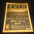 Rush - Other Collectable - Rush / Flyer