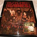 Butcher Babies - Other Collectable - Goliath Promo poster