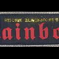 Rainbow - Patch - Ritchie Blackmore's Rainbow strip golden-glittered