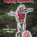 Iron Maiden - TShirt or Longsleeve - IRON MAIDEN  Cutting Edge of Heavy Metal T-shirt (camo) 1982