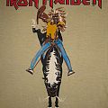 Iron Maiden - TShirt or Longsleeve - IRON MAIDEN  Texas 1982  (reverse)  tan T-shirt