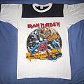 Iron Maiden - TShirt or Longsleeve - IRON MAIDEN The Number oF The Beast rugby T-shirt WorldTour 82 -83 (US)