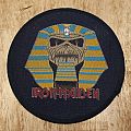 Iron Maiden - Patch - Iron Maiden "Powerslave" Vintage Circular Woven patch