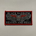 Black Sabbath - Patch - Black Sabbath - Heaven and Hell World Tour 1981