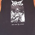 Hate - TShirt or Longsleeve - Hate no sleeves neck cut xl