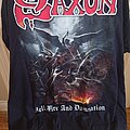 Saxon - TShirt or Longsleeve - Saxon Hell, Fire And Damnation