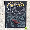 Obituary - Patch - Obituary - The End Complete - Grey Version - 1992 Blue Grape - Razamataz - Back...